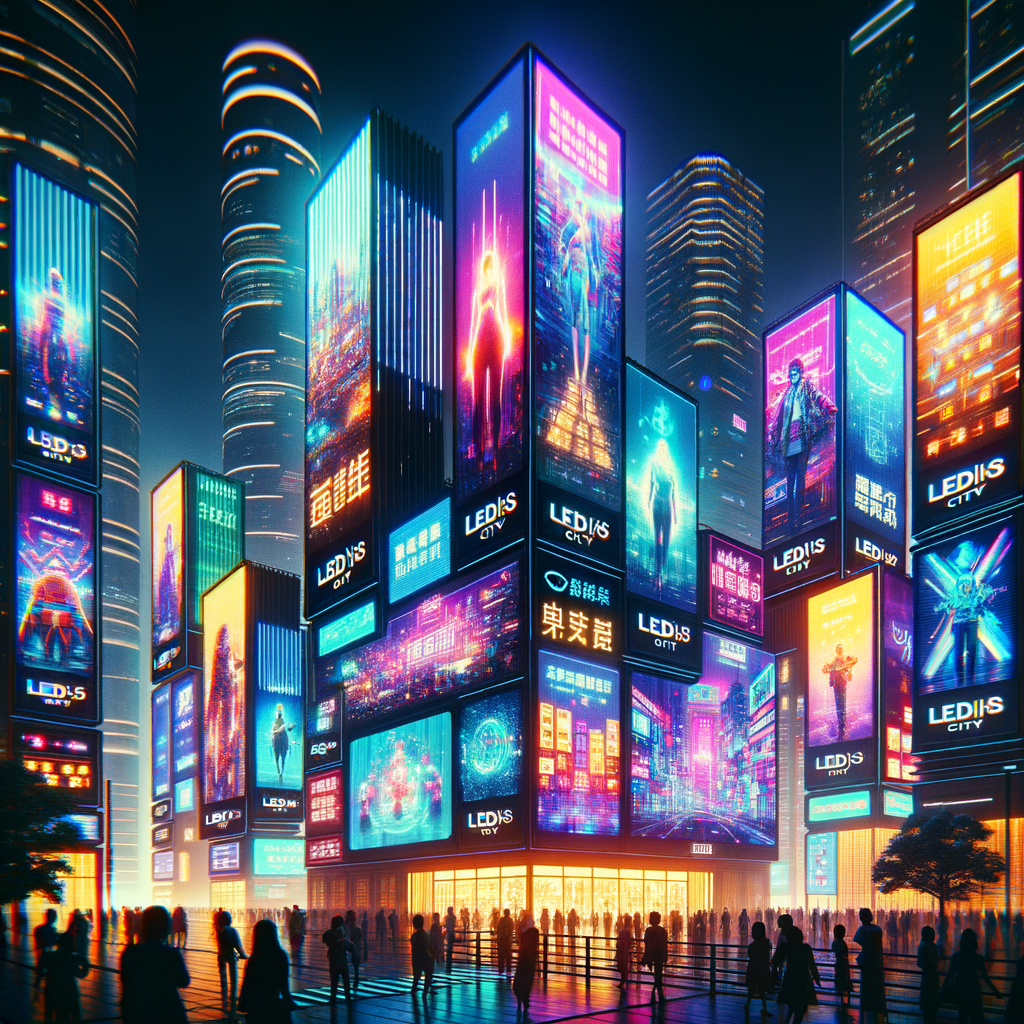 LED CITY is a company that deals with advertising on billboards