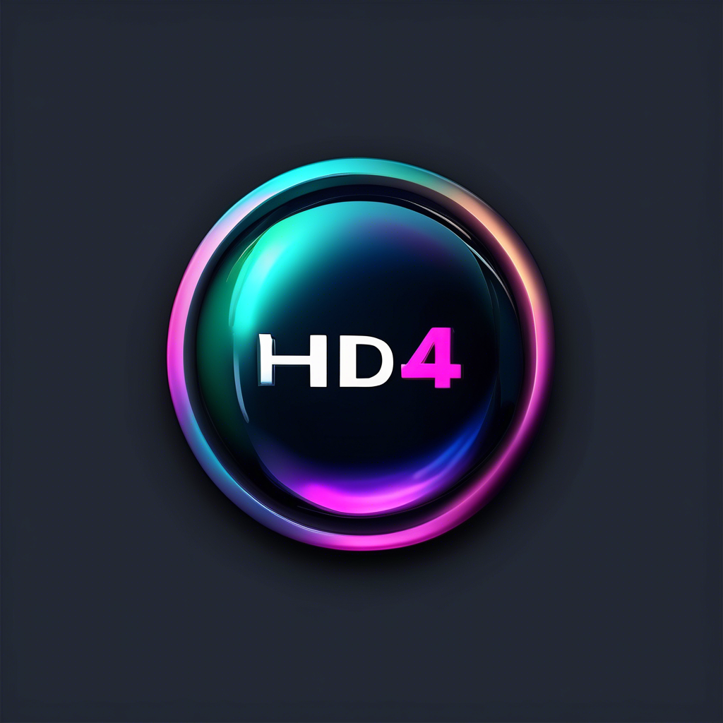 HD 4D TV LOGO 2025