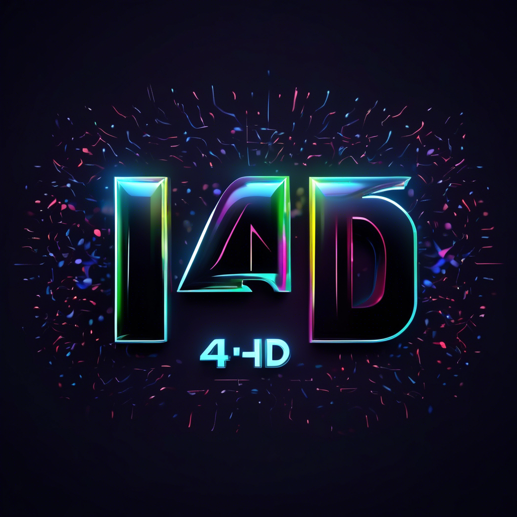 HD 4D ai TV LOGO 2025