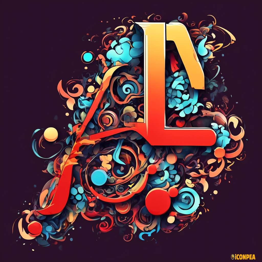 letter J.a. S. in a anime word art