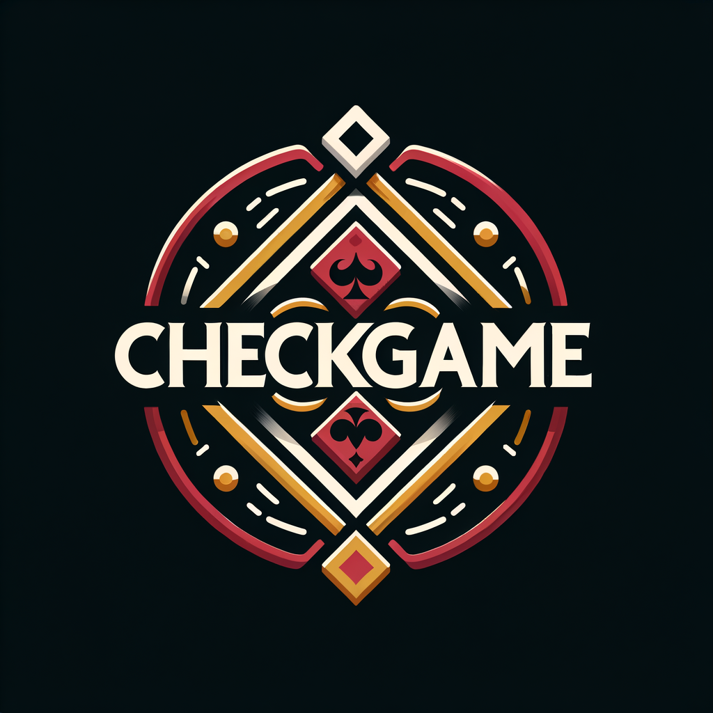 Crée un logo vectoriel SVG moderne et professionnel pour le jeu de cartes nommé "CHECKGAME".  Le design doit être parfaitement adapté pour : - Une icône d’application (app icon) - Un favicon de site web (très lisible même en 16x16 px ou 32x32 px)  Style : minimaliste, clean, premium, avec une touche dynamique de jeu de cartes.  Palette de couleurs : rouge profond (#C8102E), noir (#1A1A1A), or (#FFD700), blanc, avec des accents verts ou jaunes possibles.  Exigences SVG : - Design vectoriel pur, lignes propres, formes géométriques simples - Très bonne scalabilité : doit rester parfaitement net et lisible à toutes les tailles (de 32px à 512px) - Espace négatif important pour une excellente lisibilité en petite taille - Pas de dégradés complexes ni d’effets raster (flou, texture) qui ne s’exportent pas bien en SVG - Utiliser des formes simples : cercles, rectangles, polygones, chemins courbes élégants  Éléments à intégrer : - Le texte "CHECKGAME" en police moderne, bold, sans-serif, très lisible - Une icône centrale forte : un "C" stylisé qui ressemble à une carte à jouer retournée, ou deux cartes qui se croisent en formant un checkmark (✓), ou un paquet de cartes stylisé avec un effet d’énergie - Motifs subtils de cartes (cœur, carreau, pique ou trèfle) intégrés harmonieusement - Composition centrée, symétrique et équilibrée  Rendu final : - Image carrée 1024x1024 px (pour preview) - Style vectoriel SVG pur, lignes nettes, couleurs plates ou avec des dégradés linéaires simples - Fond transparent - Version principale avec texte complet + version simplifiée avec juste les initiales "CG" ou le symbole pour le favicon  Génère un design intemporel, professionnel et parfaitement adapté à l’export SVG pour favicon et icône d’application.