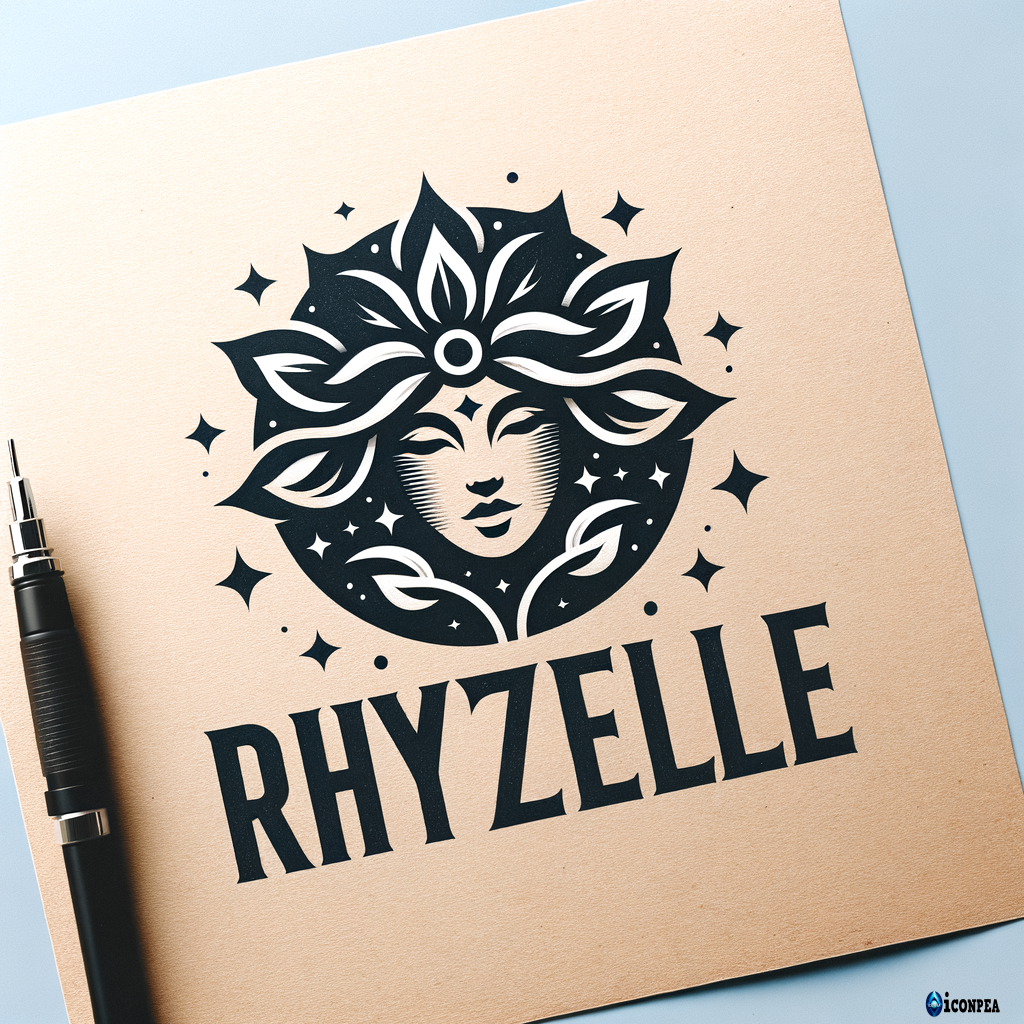 An icon logo for Rhyzelle. An icon can be used for different things.