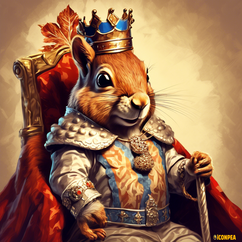 squirrel as a king of a nation