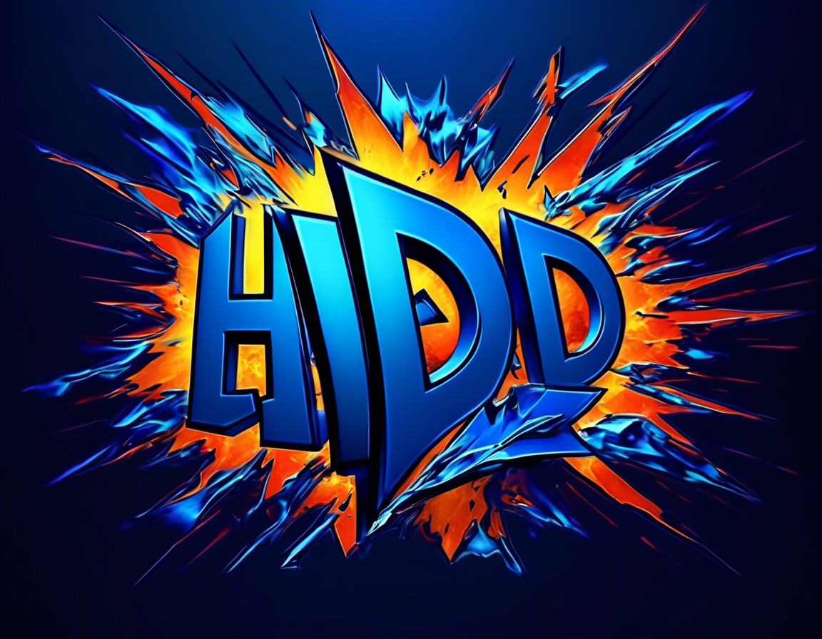 HD 4D TV LOGO 2025 new