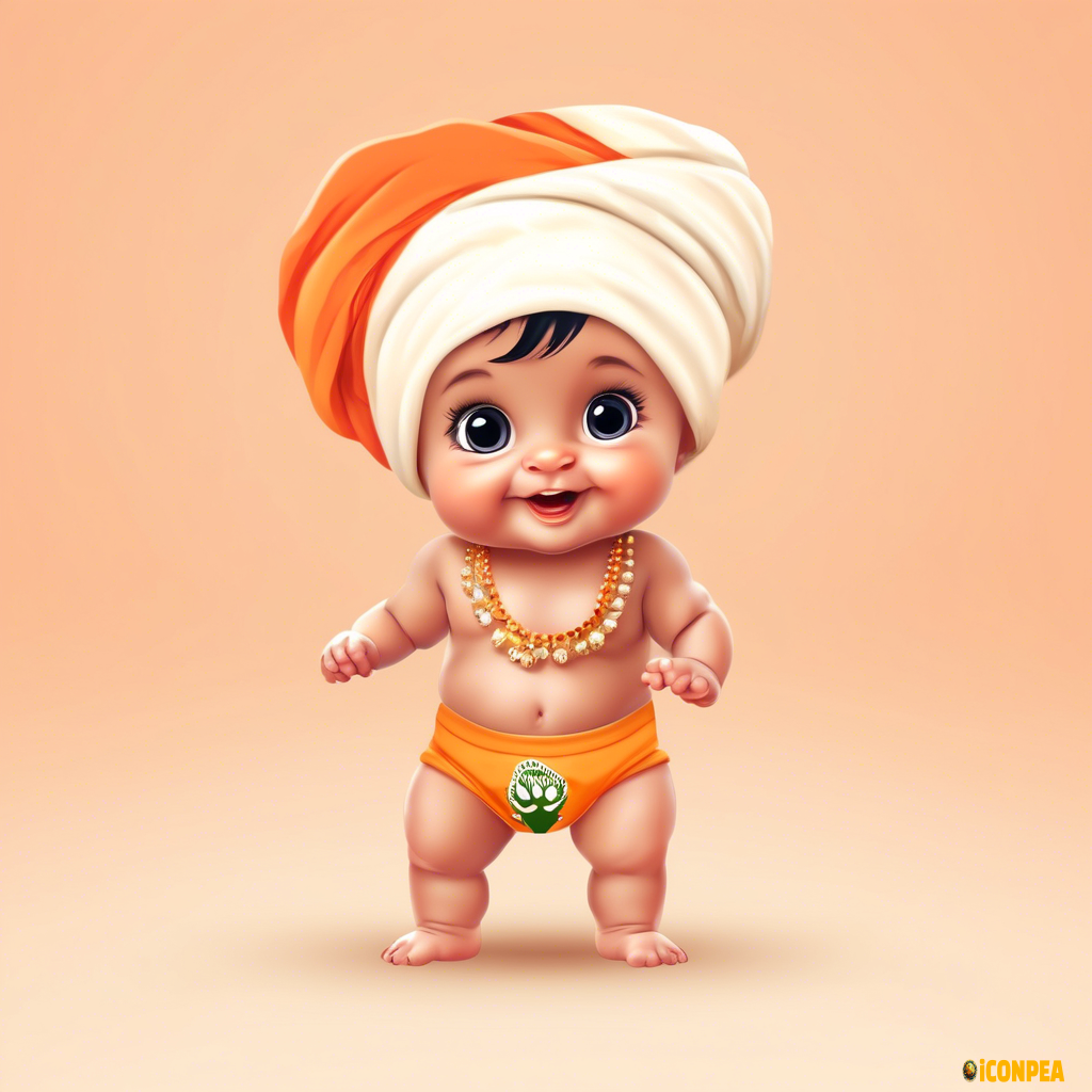 logo for youtube channel : Cute Baby Shorts - Indian