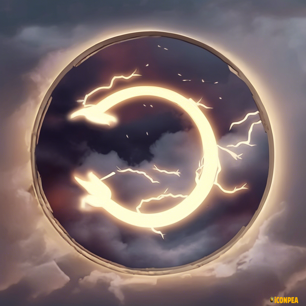 Circular icon with bold white “G”, subtle chat arc, radial gradient halo #FF7F92,#6A5353,#E1B0B7