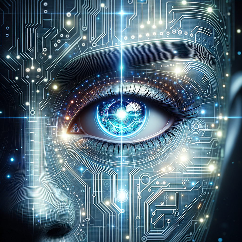 an ai face or eye