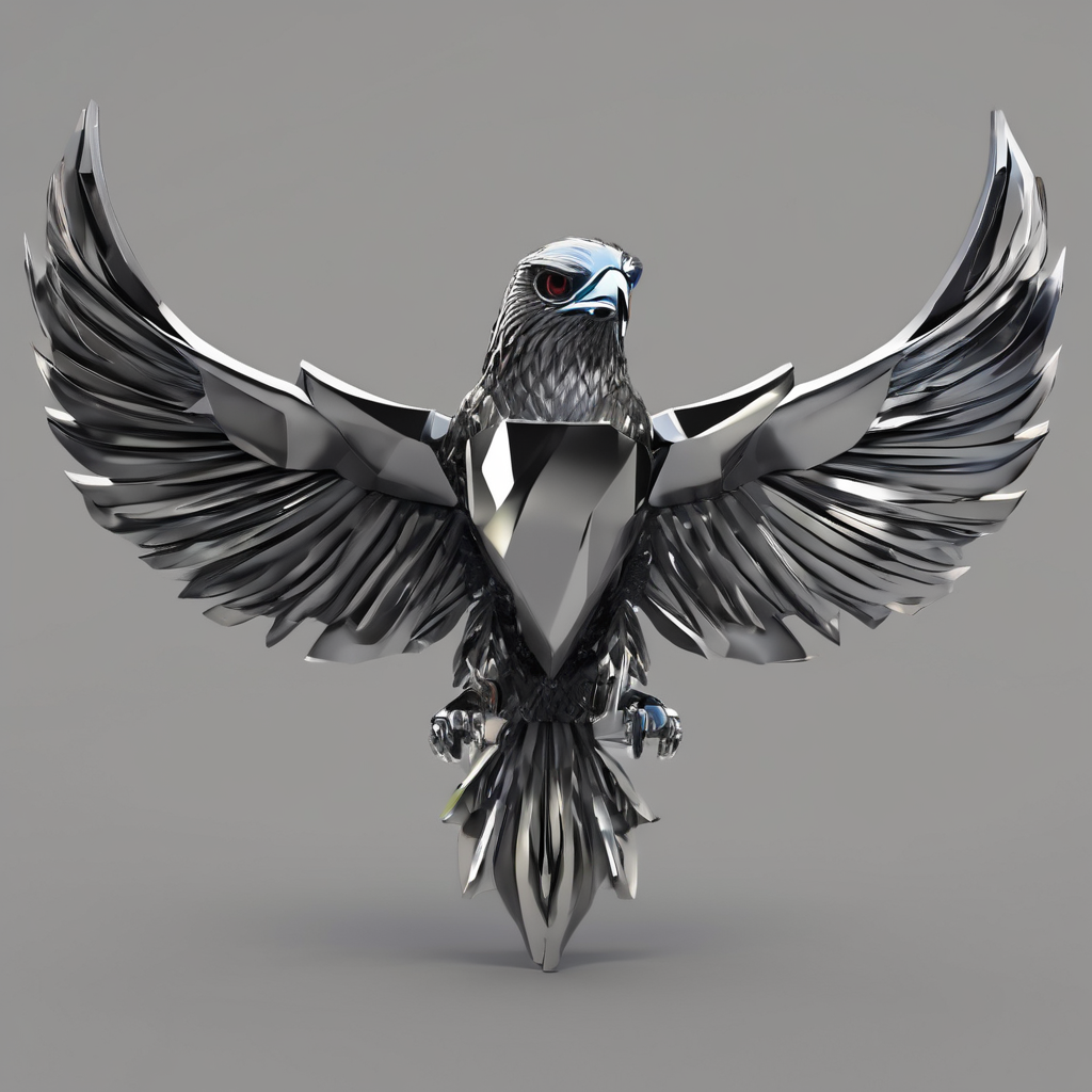 hd 4d 3d logo for falconlia