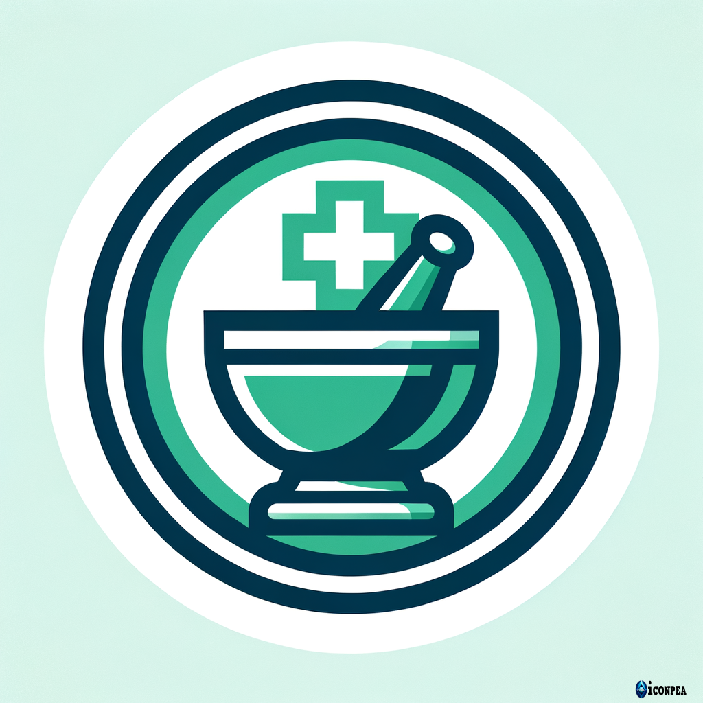 generate an icon logo for pharmacy