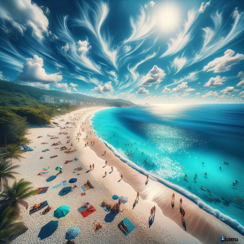 beatiful beach hd 4k wide image