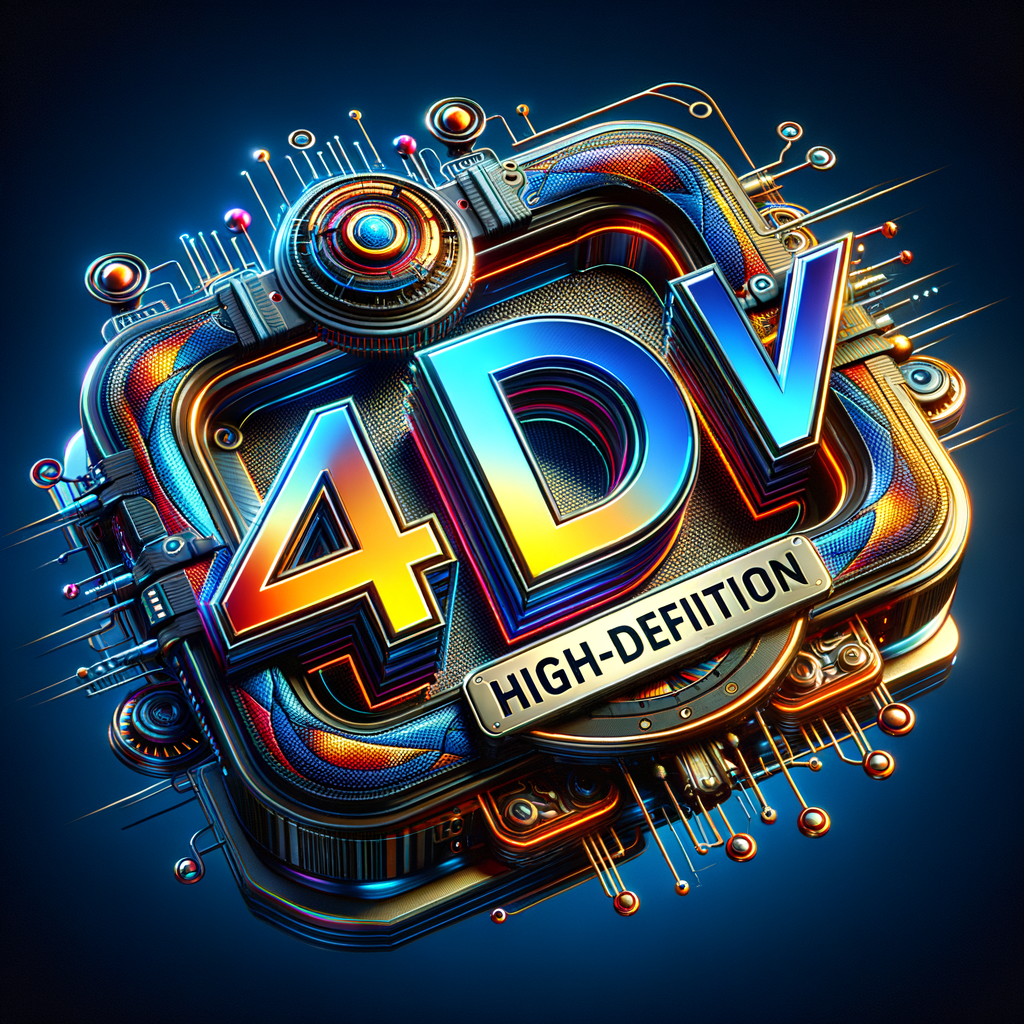 HD 4D ai TV LOGO 2025