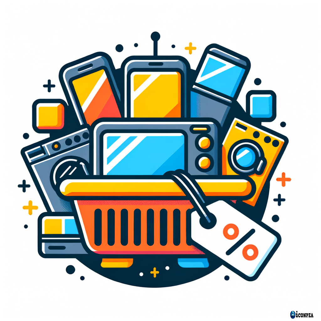 Okej potrzebuje ikonke która wstawie pod napis "Kody rabatowe". Ponieważ te kody beda dla roznego typu rzeczy  telefony, telewizory, pralki, lodówki itd .  Myslalem nad jakims koszykiem w srodku wlasnie rozne sprzety i jakas metka z % ? ale mozesz dac swoja propozycje