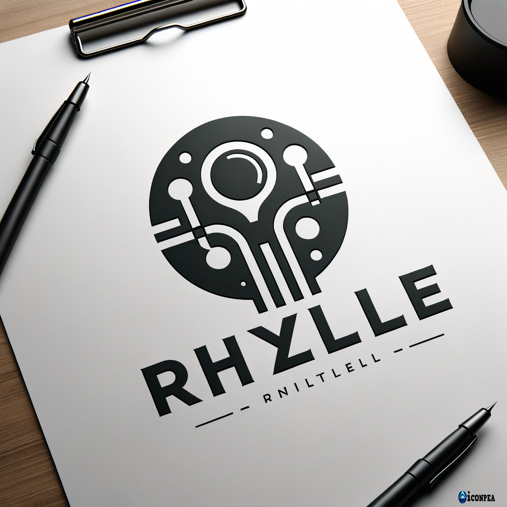 An icon logo for Rhyzelle. An icon can be used for different things.