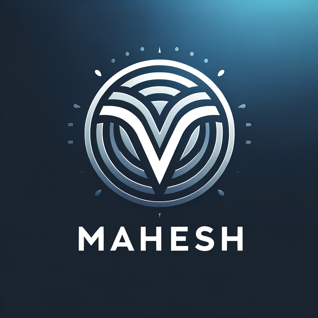 Build logo witrh Mahesxh