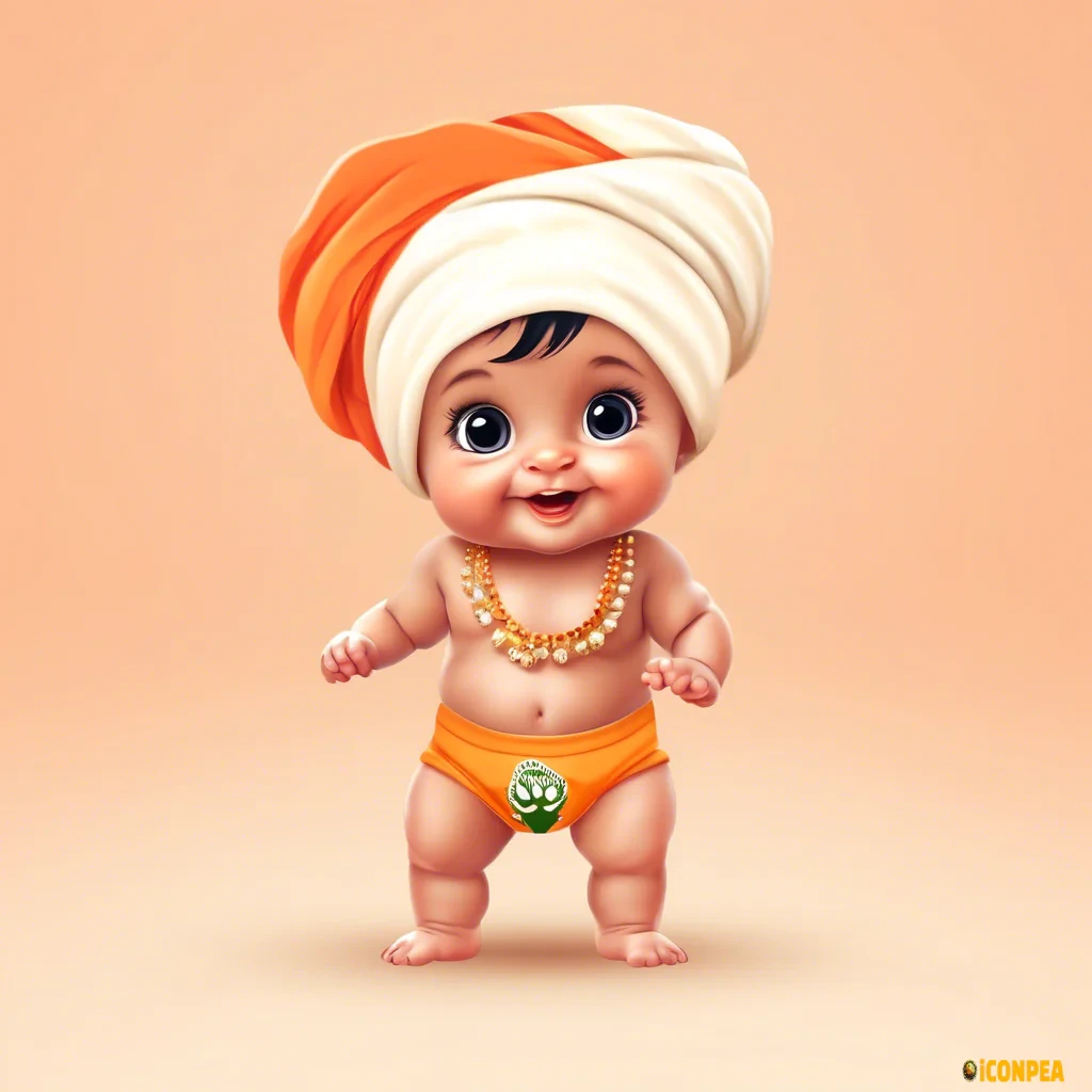 logo for youtube channel : Cute Baby Shorts - Indian