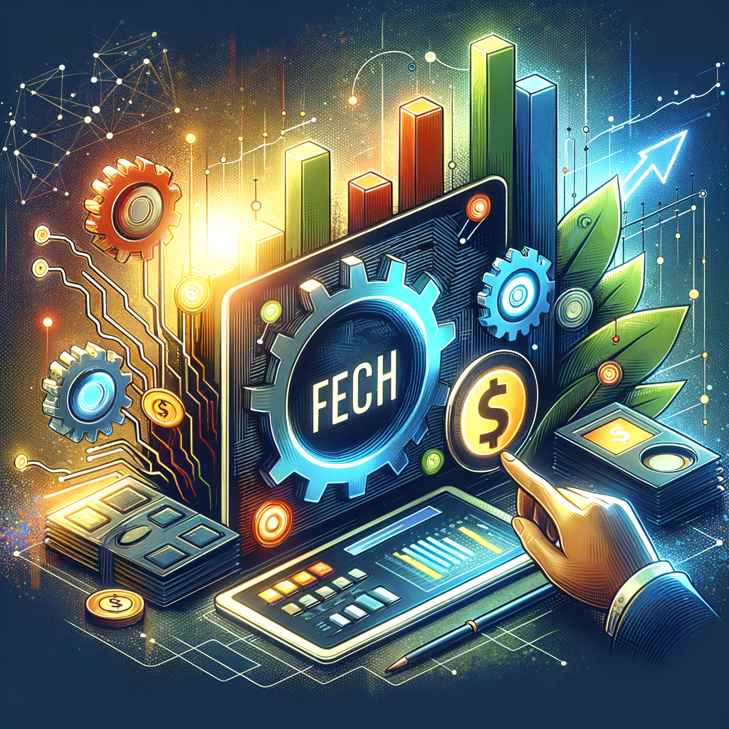 Icône d’un système ERP fintech