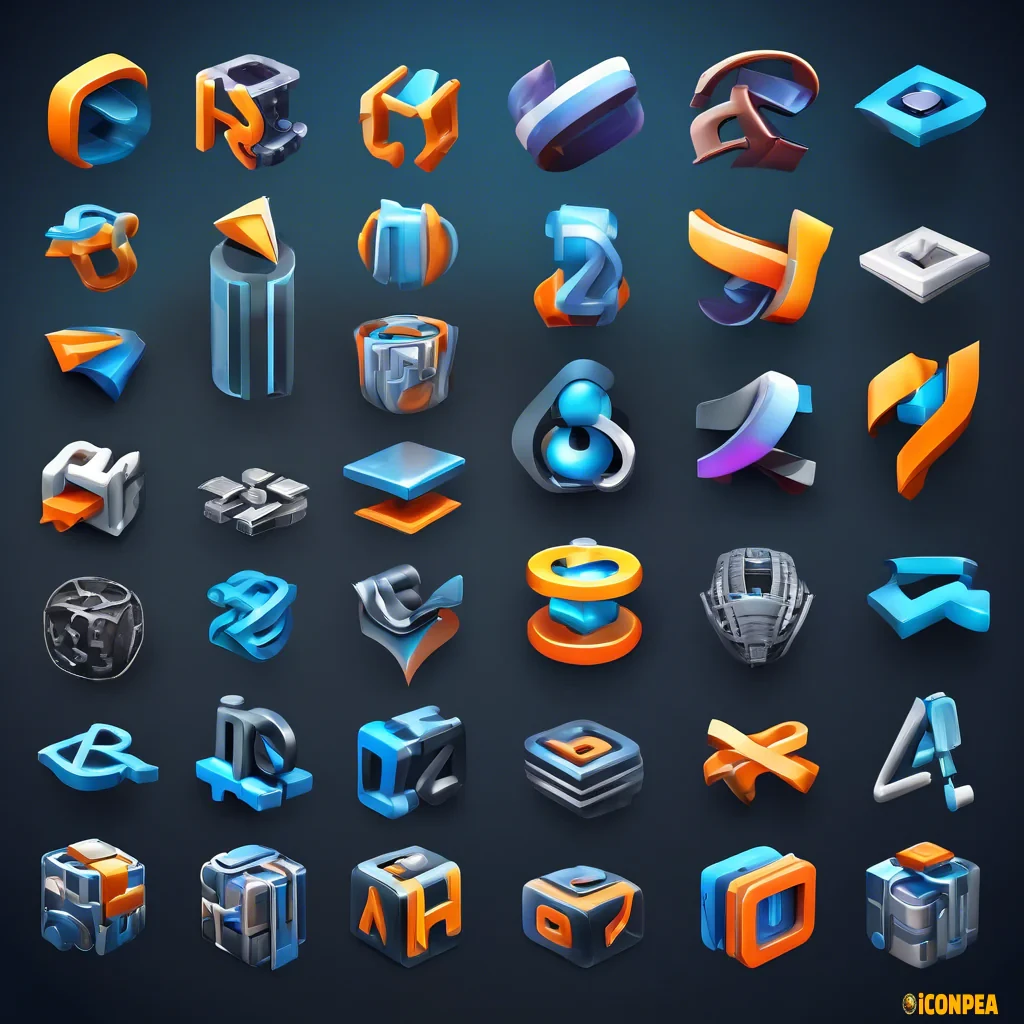 AI Icon Generator HD 3d logo