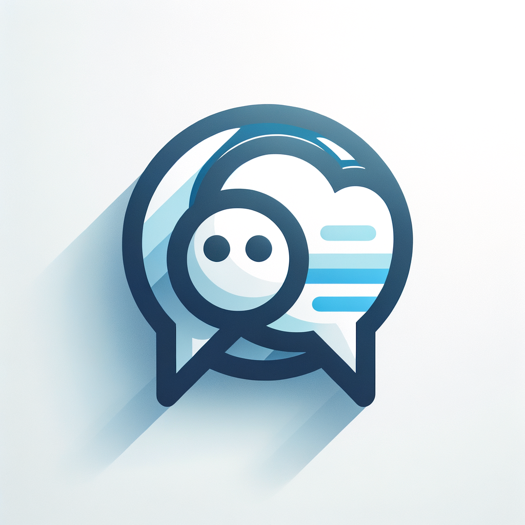 a simple online chat icon