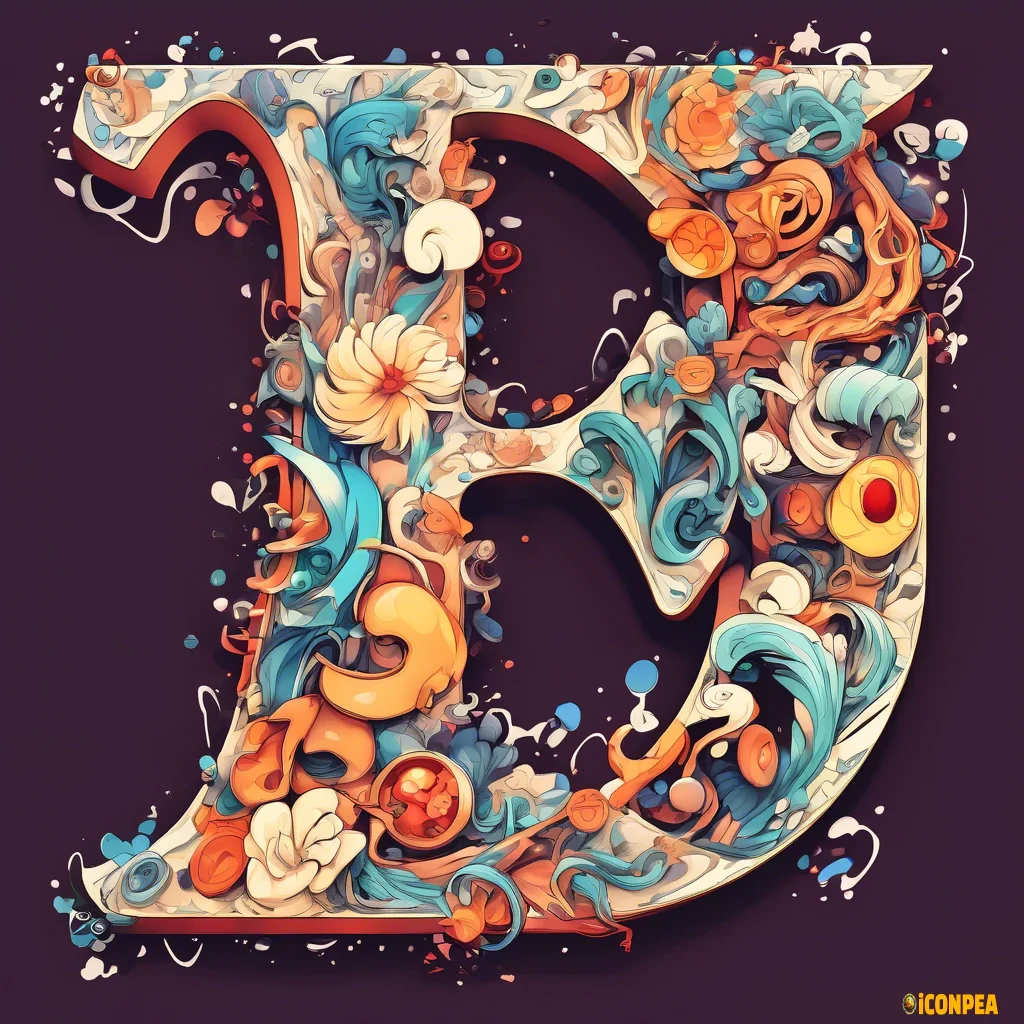 letter J. S. in a anime word art