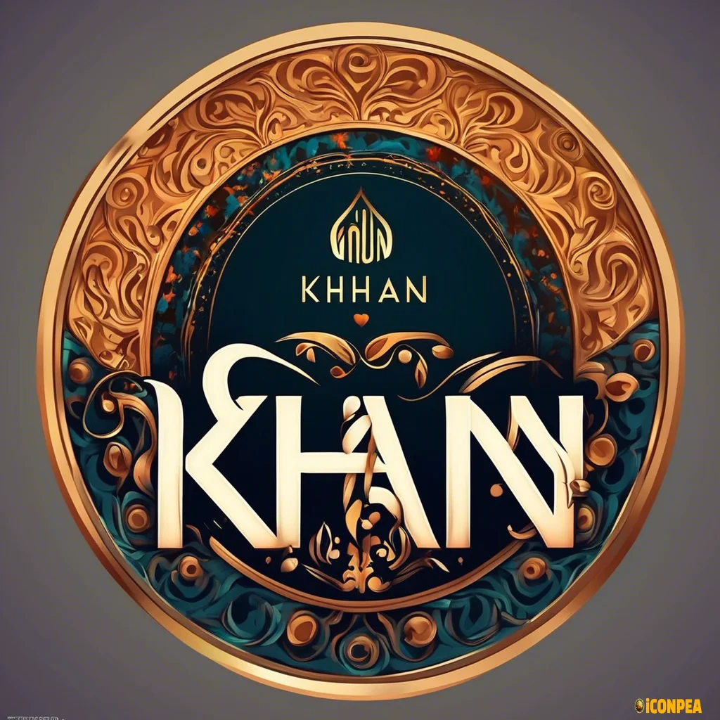 Khan name hote beautiful logo