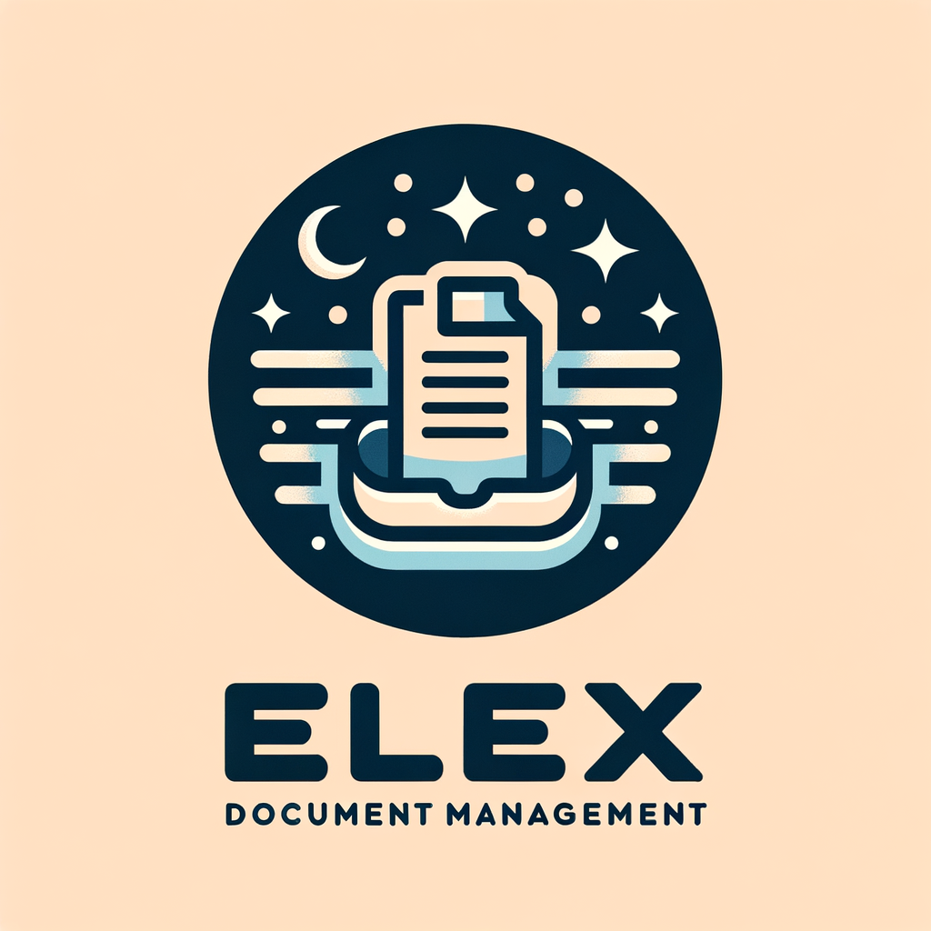 公文处理暂行办法公司网页的缩略图标 图标包含elex 公文处理 不要太花里胡哨的 突出文字和背景颜色就行