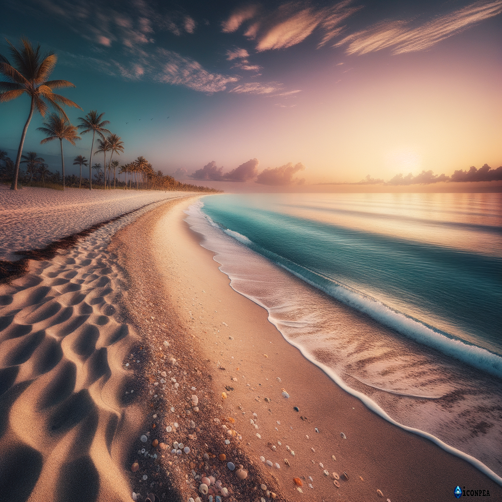 beatiful beach hd 4k wide image