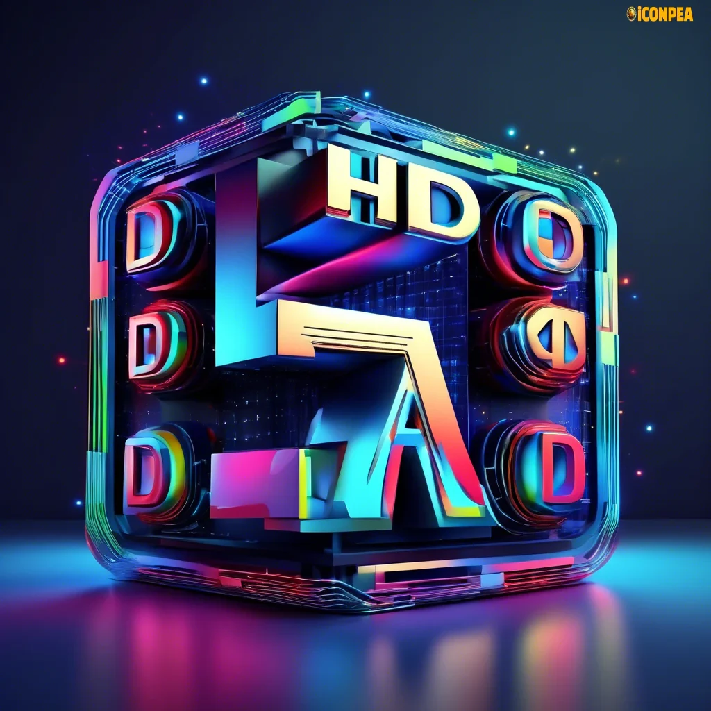 HD 4D ai TV LOGO 2025