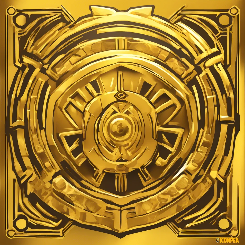 mission icon gold