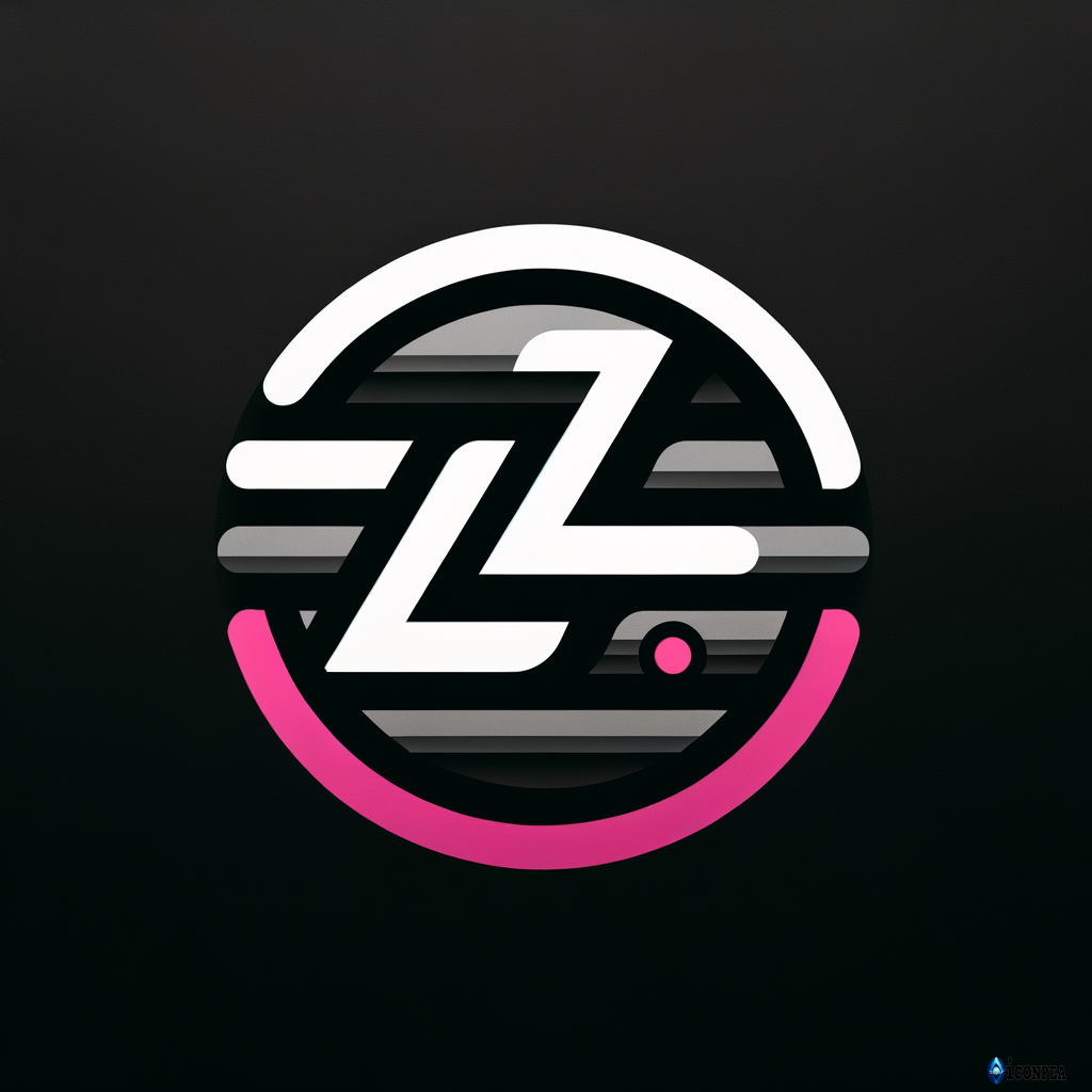 Logo brand called LAYALI, luxury minimalist and 2026 genz style ,clack fushcia gray and white