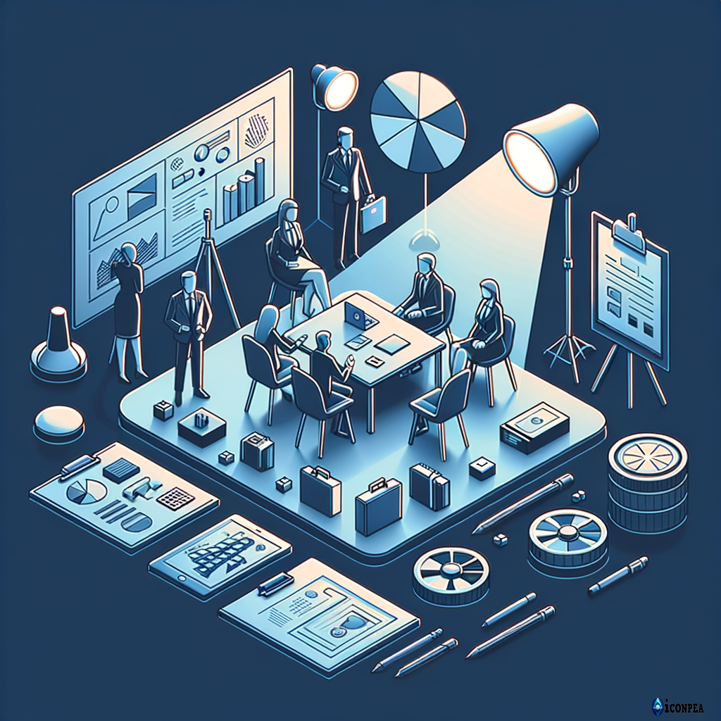 Subject: business plan consluting industies page Art Style: minimal gradient line icon (or clay / duotone / isometric) Lighting Style: soft studio lighting (or none, if vector) Mood: professional, confident, strategic, modern Format: vector-style, clean shapes, no background unless needed Color Style: subtle blues, indigos, neutrals (consulting palette) Extra: consistent proportions, same stroke weight, crisp edges