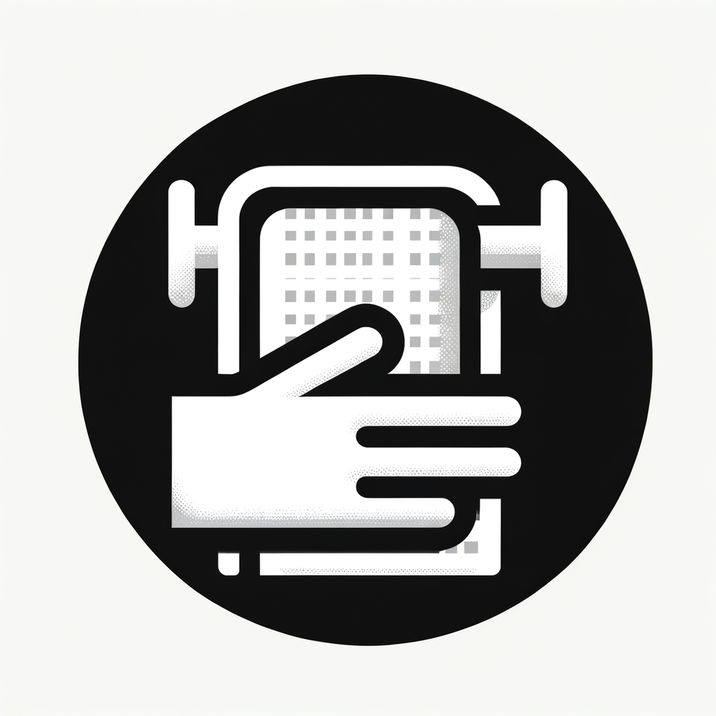 crée une icone noir et blanc 2d  a copier coller essaye de représenter: Essuie-mains  disponibles .