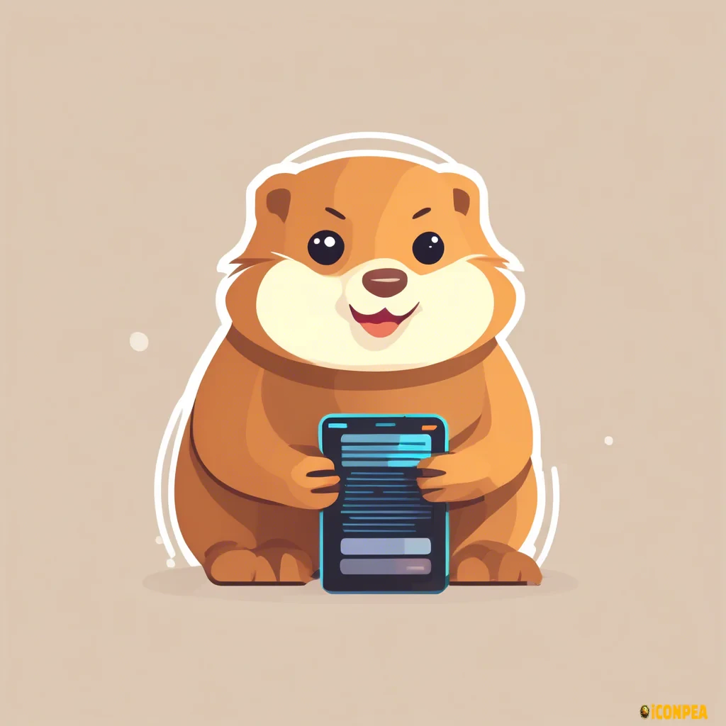 generate an icon with an network storage and an gopher of golang