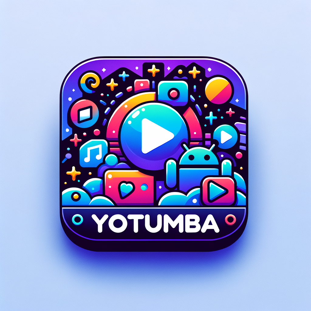build a video streaming android app icon named yotumba