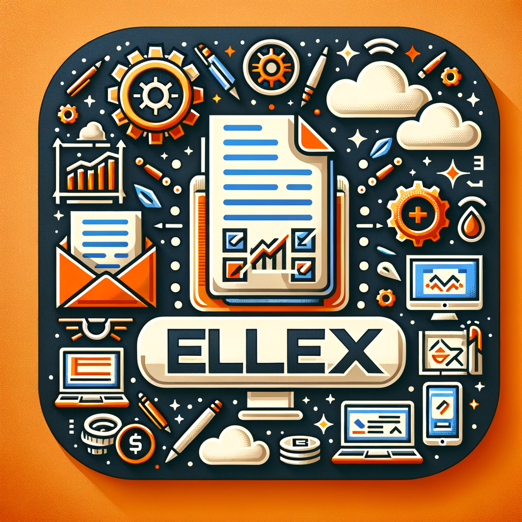 公文处理暂行办法公司网页的缩略图标 图标包含elex 公文处理